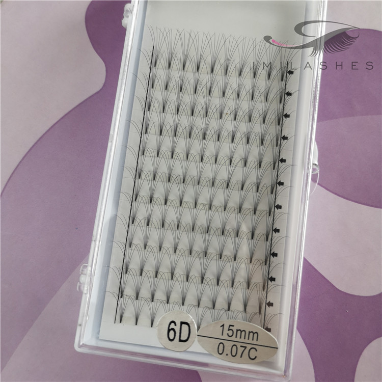 wholesale premade eyelash mega volume extension fans pre fanned russian lashes vendor